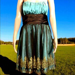 Teal Green Fairy Dress